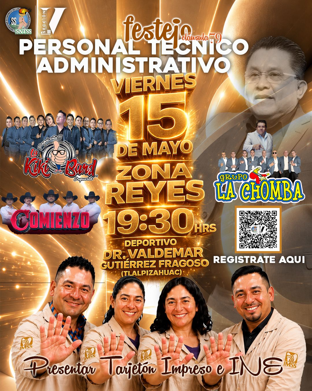 Festejo Personal Técnico Administrativo · Zona Reyes 2026