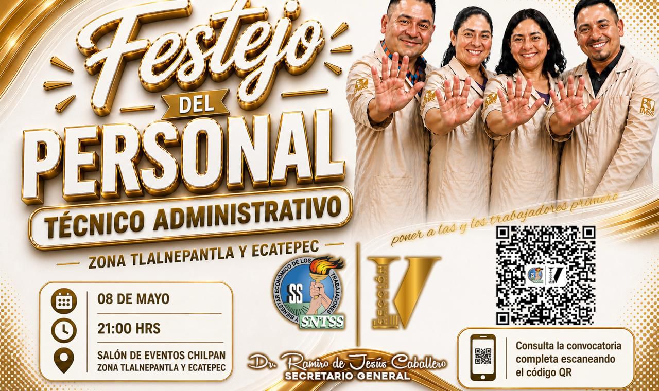 Festejo Personal Técnico Administrativo · Tlalnepantla y Ecatepec