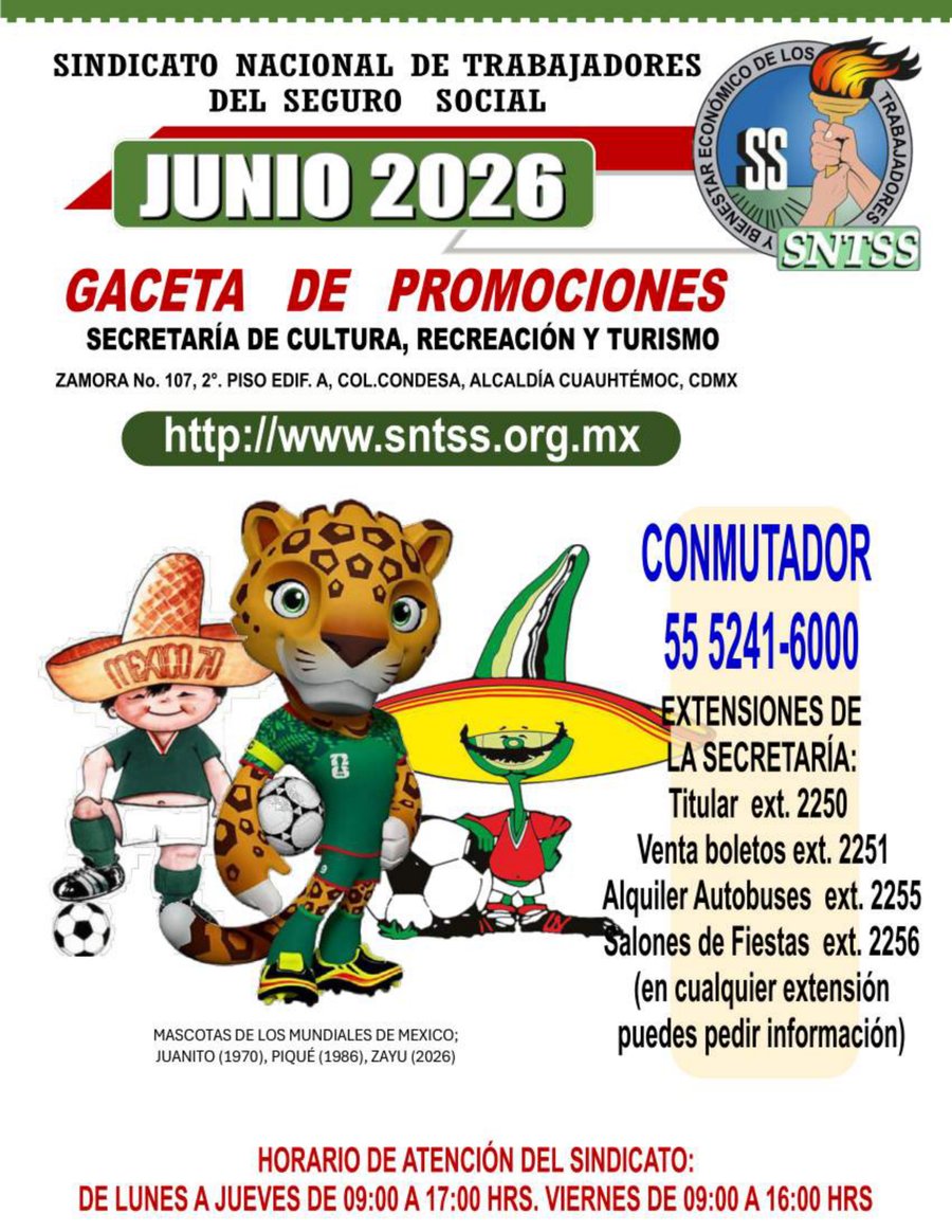 Gaceta de Promociones Junio 2026